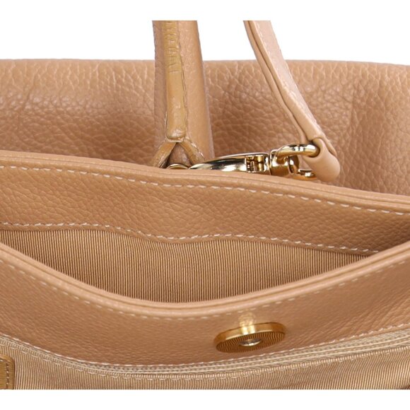 CHANEL Executive Tote Shoulder Bag A15206 Tan Grained Calf Leather - Picture 15 of 15